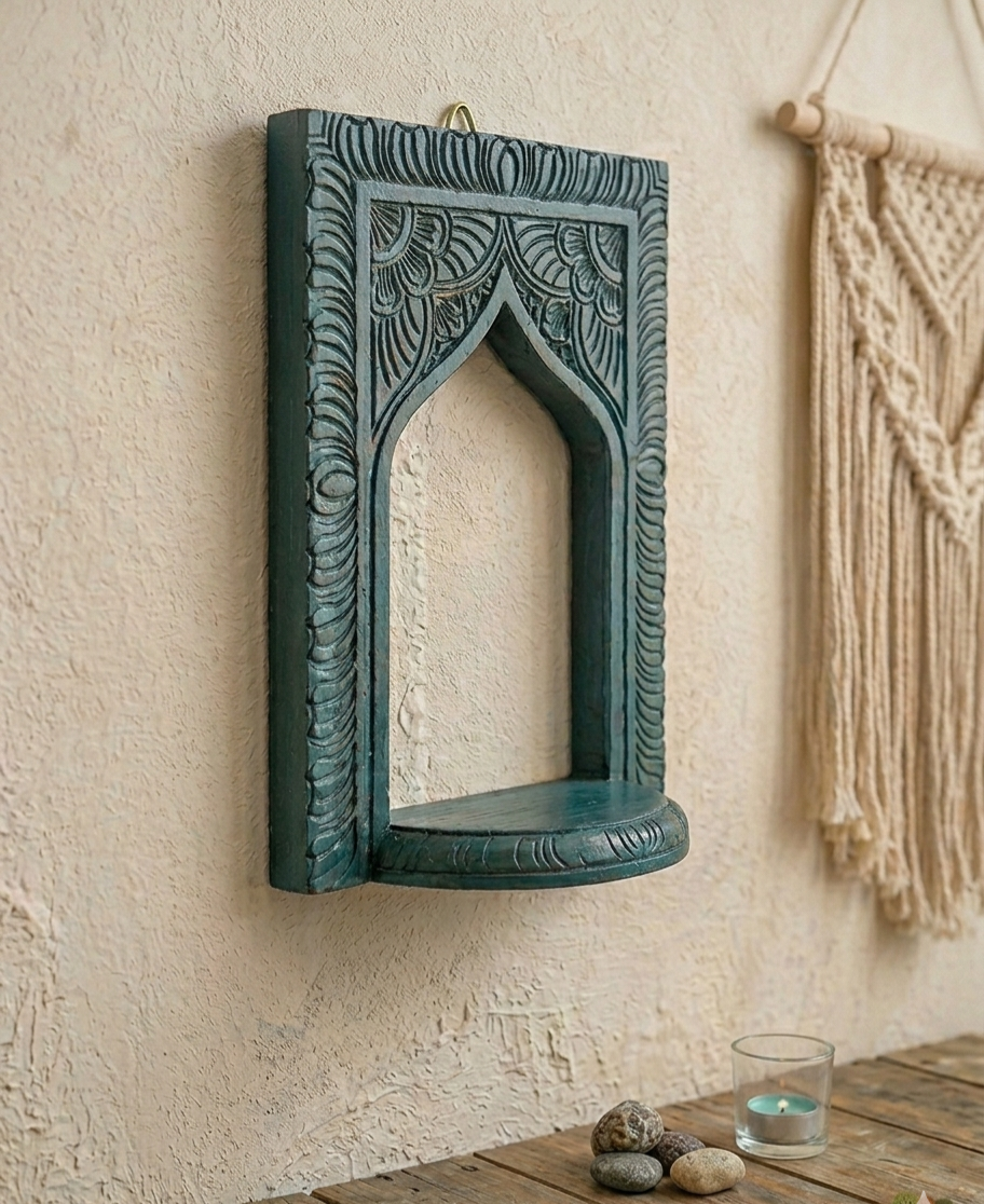 Traditional Wooden Jharokha