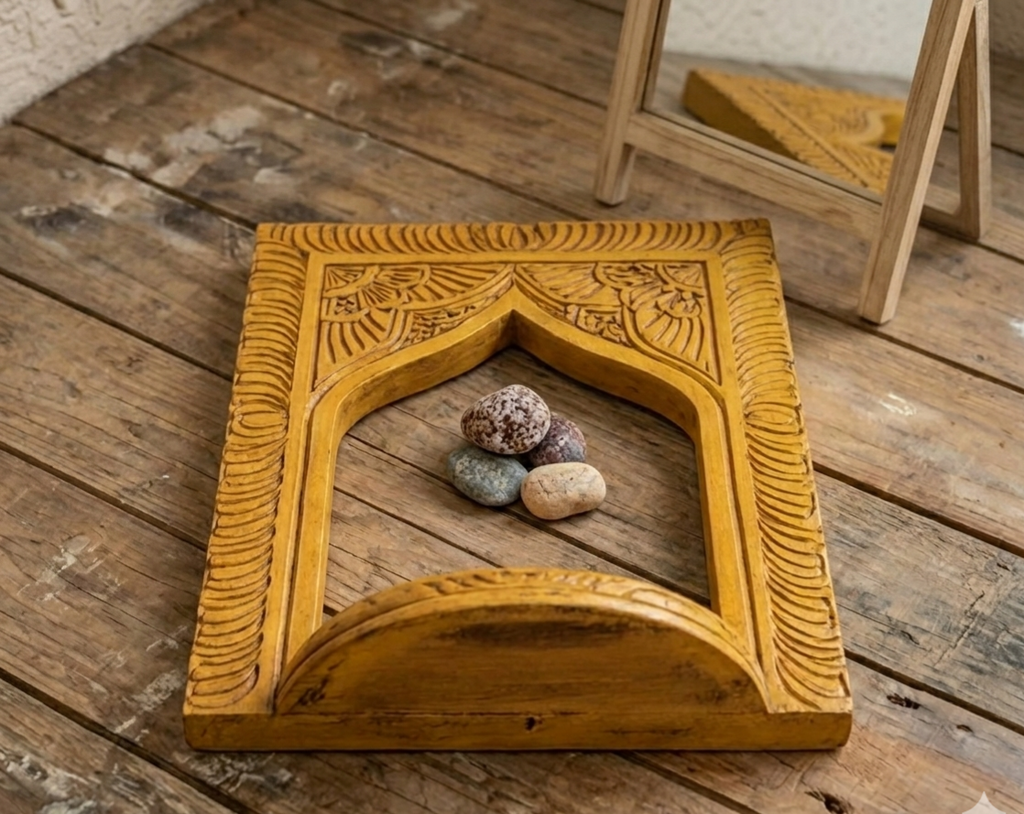 Traditional Wooden Jharokha